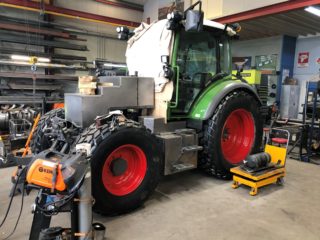 Fendt-E linksvoor